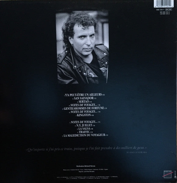 Bernard Lavilliers : Gentilshommes De Fortune (LP, Comp)