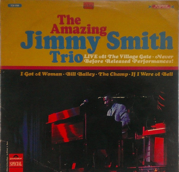 Jimmy Smith Trio : Live At The Village Gate (LP)