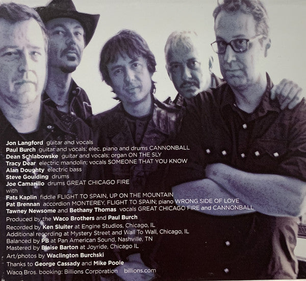 The Waco Brothers & Paul Burch : Great Chicago Fire (CD, Album, Dig)