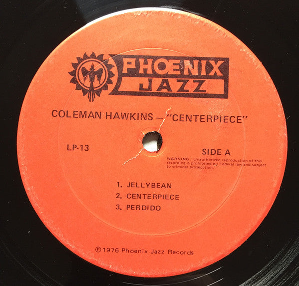 Coleman Hawkins : Centerpiece (LP)