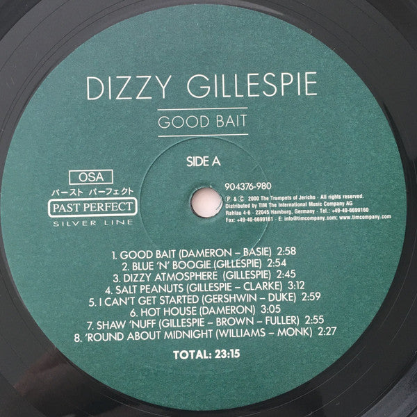 Dizzy Gillespie : Good Bait (LP, Comp, Unofficial, Gat)