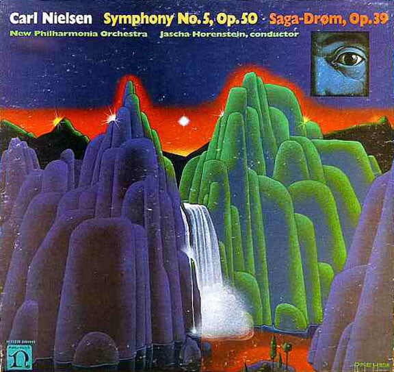 Carl Nielsen, New Philharmonia Orchestra, Jascha Horenstein : Symphony No.5, Op.50 / Saga-Drøm, Op.39 (LP, Album)