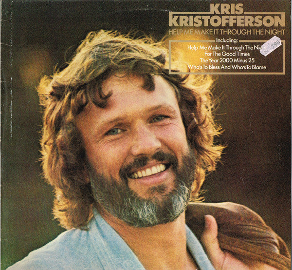 Kris Kristofferson : Help Me Make It Through The Night (LP, RE)
