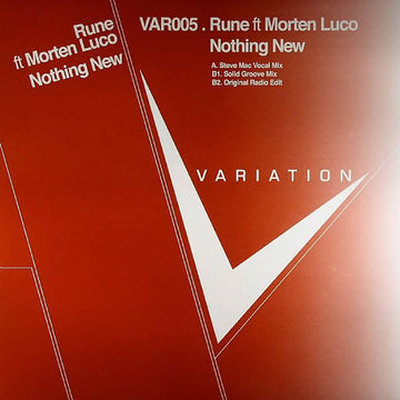 Rune Ft Morten Luco : Nothing New (12")