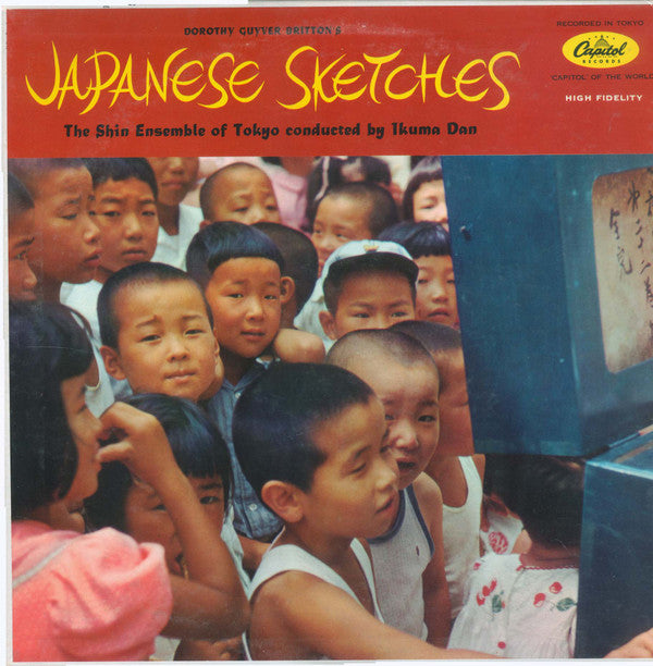 Dorothy Guyver Britton - New Japan Philharmonic, Ikuma Dan : Japanese Sketches (LP, Album, Mono)