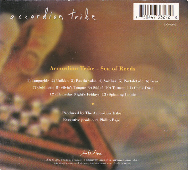 Accordion Tribe : Sea Of Reeds (CD, Album)