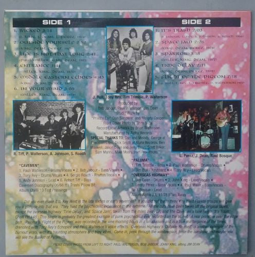 Various : Key West Psychedelic Daze (LP, Comp, Ltd, Num)