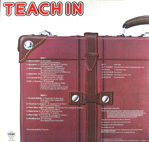 Teach-In : Get On Board (LP, Album)