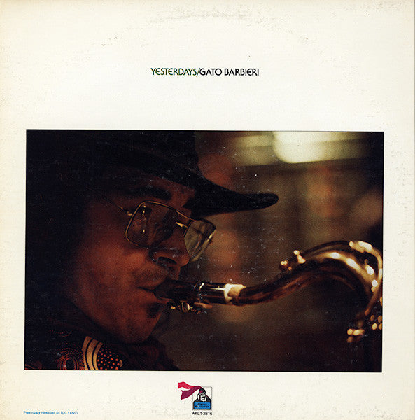 Gato Barbieri : Yesterdays (LP, Album, RE)