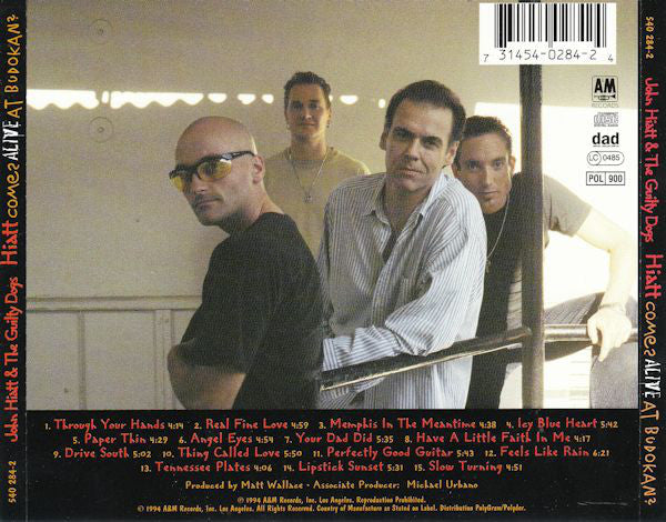 John Hiatt & The Guilty Dogs : Hiatt Comes Alive At Budokan? (CD, Album)