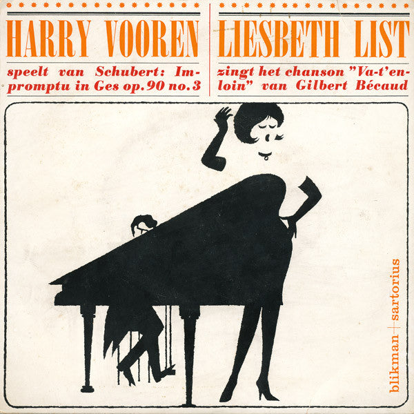 Liesbeth List / Harry Vooren : Va-T'en Loin / Impromptu In Ges Op. 90 No. 3 (7")