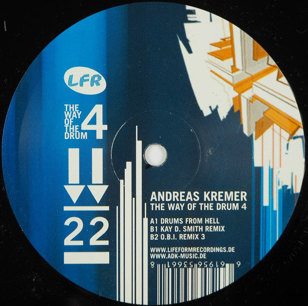 Andreas Kremer : The Way Of The Drum 4 (12")