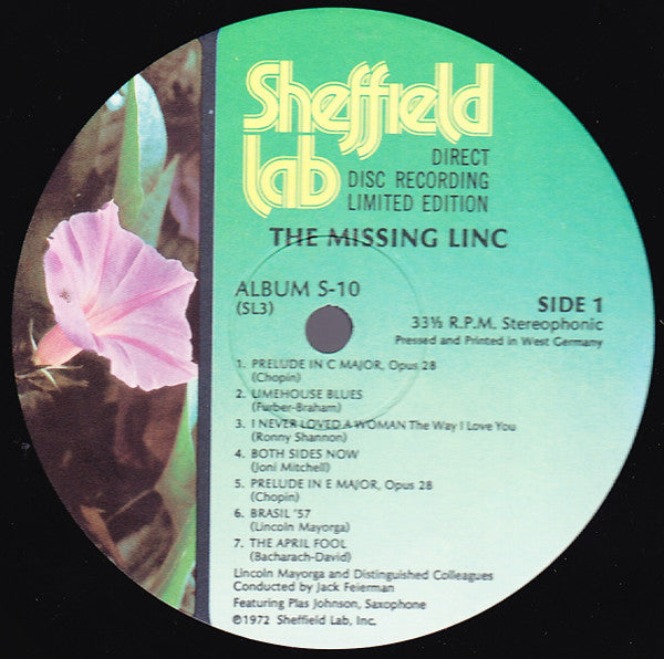 Lincoln Mayorga And Distinguished Colleagues : The Missing Linc (Volume II) (LP, Album, Ltd, RE)