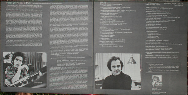 Lincoln Mayorga And Distinguished Colleagues : The Missing Linc (Volume II) (LP, Album, Ltd, RE)