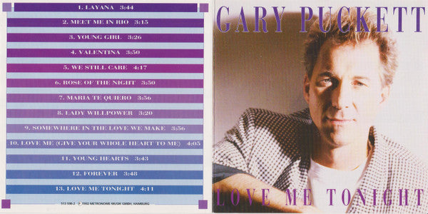 Gary Puckett : Love Me Tonight (CD, Album)
