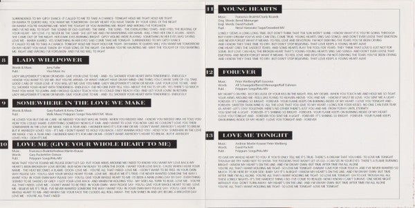 Gary Puckett : Love Me Tonight (CD, Album)