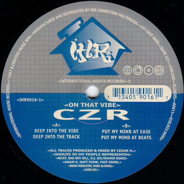 CZR : On That Vibe (12")