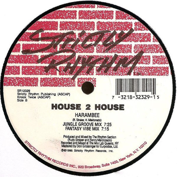 House 2 House : Harambee (12")