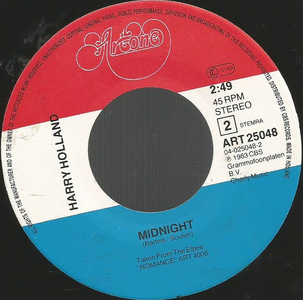 Harry Holland : Romance (7", Single)