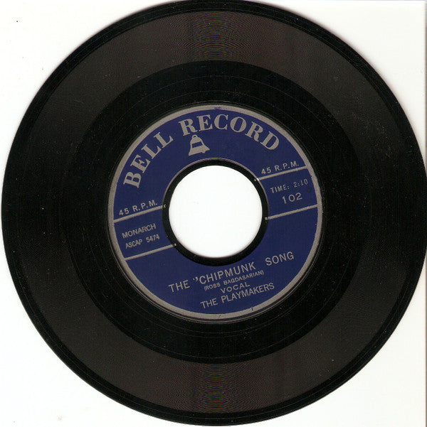 Miller Sisters (2) / The Playmakers : Little Drummer Boy / The Chipmunk Song (7", Single)