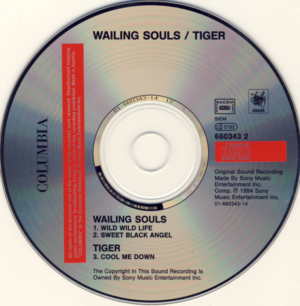 Wailing Souls : Wild Wild Life (CD, Maxi)