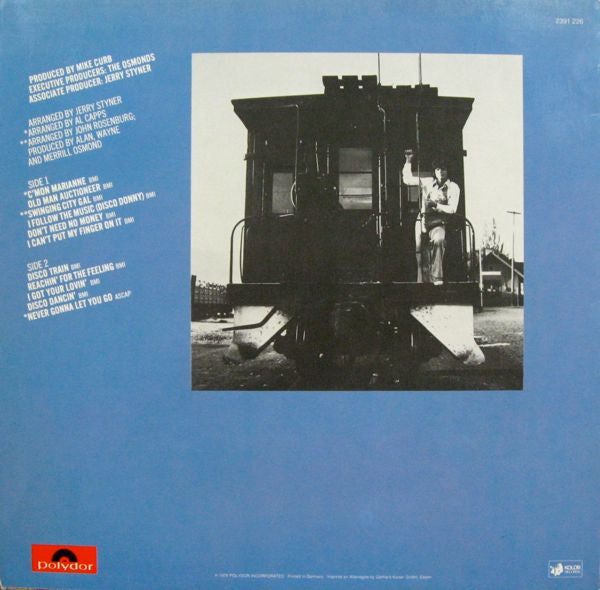 Donny Osmond : Disco Train (LP, Album)