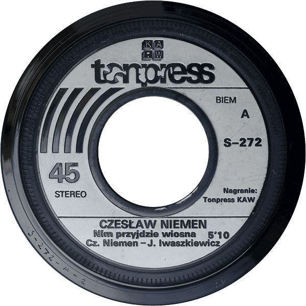 Czesław Niemen : Nim Przyjdzie Wiosna (7", Single)