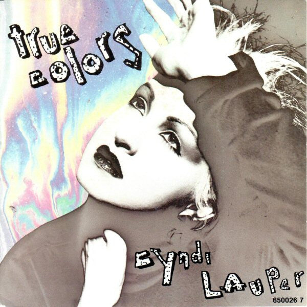 Cyndi Lauper : True Colors (7", Single)