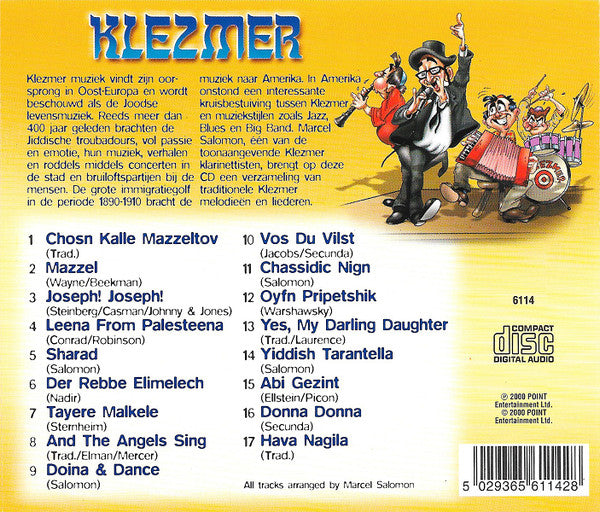 Salomon, Klezmer In Swing : Klezmer (CD, Album)