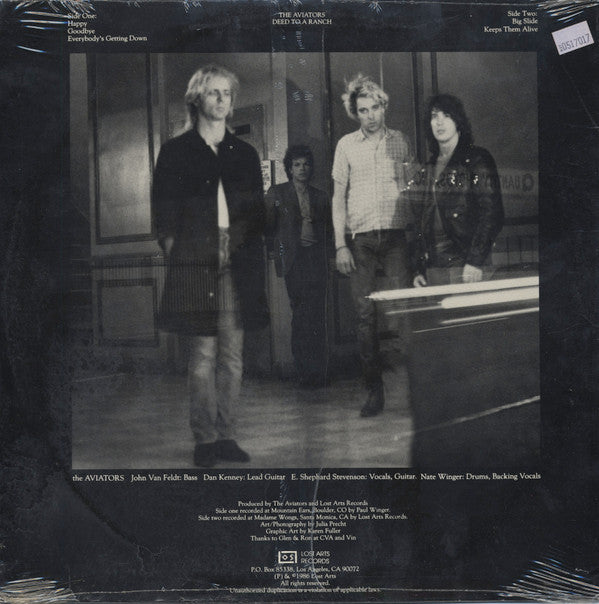 Aviators (5) : Deed To A Ranch (LP, MiniAlbum)