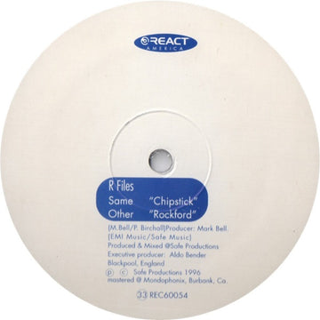 R Files : Chipstick / Rockford (12")