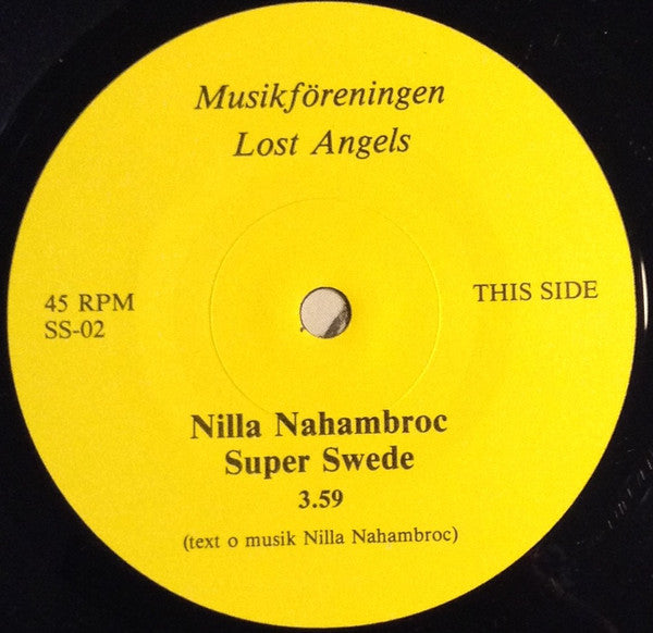 Nilla Nahambroc : Super Swede (7", Single)