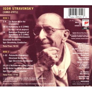 Igor Stravinsky - The Cleveland Orchestra : Stravinsky Conducts Stravinsky - The Mono Years  1952- 1955 (2xCD, Album)