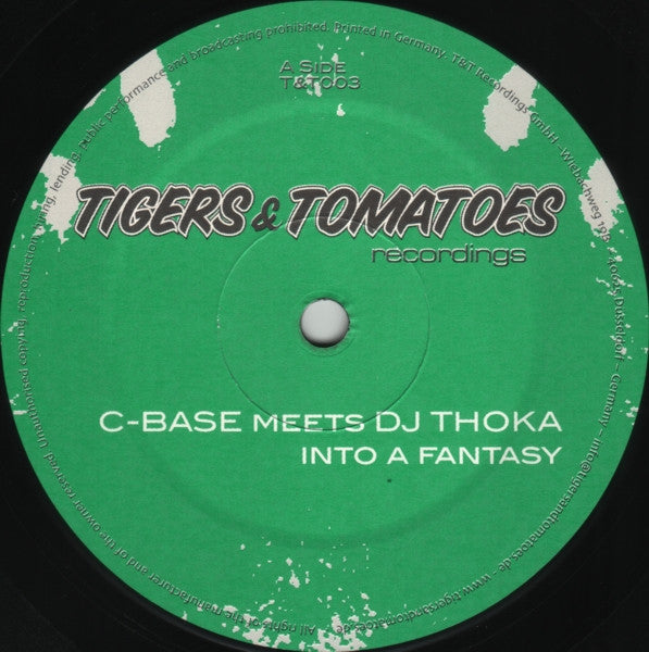 C-Base Meets DJ Thoka : Into A Fantasy (12")