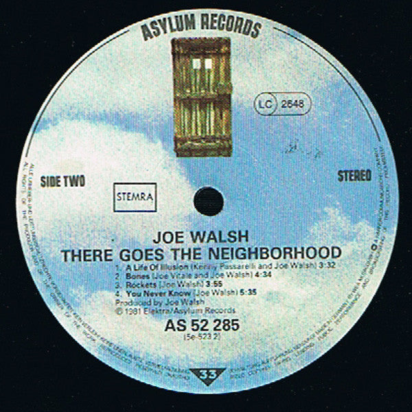 Joe Walsh : There Goes The Neighborhood (LP, Album)
