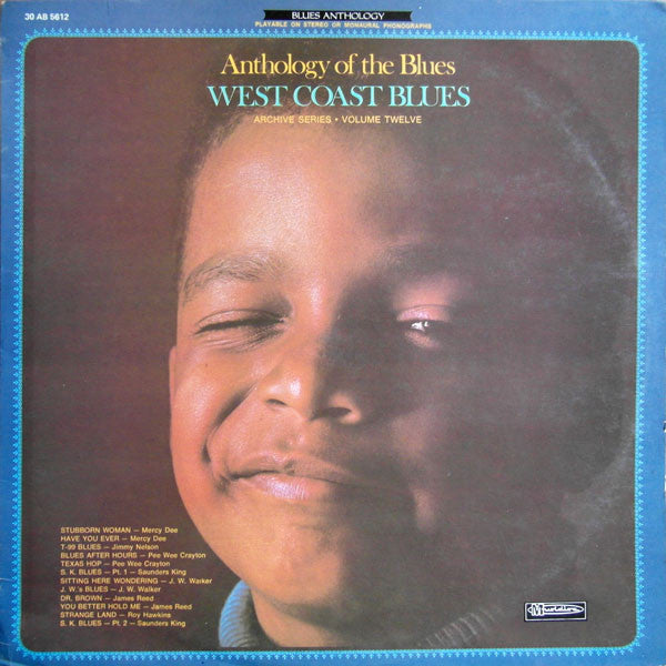 Various : West Coast Blues (LP, Comp, RE)