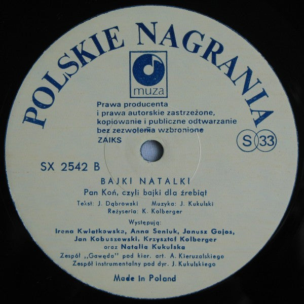 Various : Bajki Natalki (LP, Album)