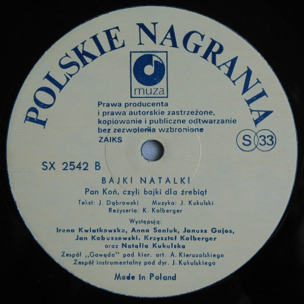 Various : Bajki Natalki (LP, Album)