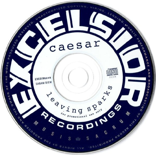 Caesar (4) : Leaving Sparks (CD, Album, Promo)