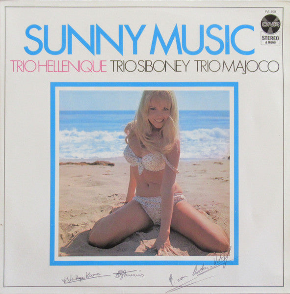 Trio Hellenique / Trio Siboney / Trio Majoco : Sunny Music (LP, Comp)