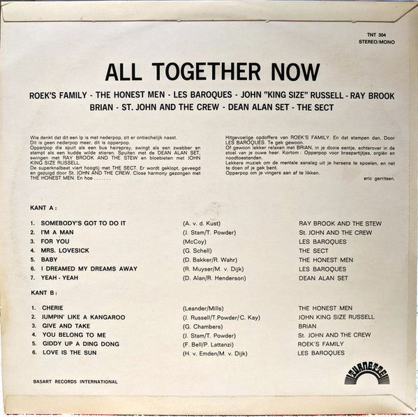 Various : All Together Now (LP, Comp, Mono)