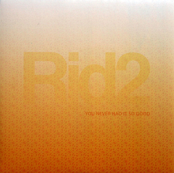 RJD2 : You Never Had It So Good (12")