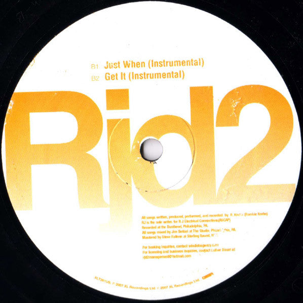 RJD2 : You Never Had It So Good (12")