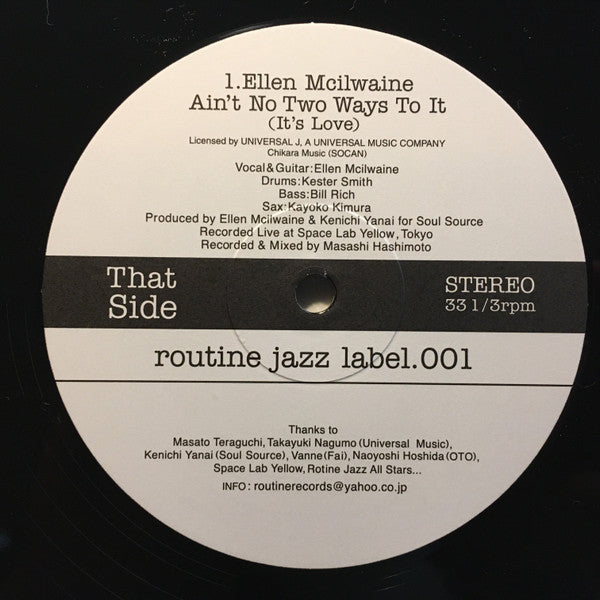 Ellen McIlwaine : Born Under A Bad Sign / Ain't No Two Ways To It (It's Love) (12")