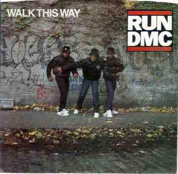 Run-DMC : Walk This Way (7", Single, Promo)