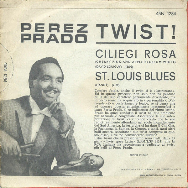 Perez Prado : Ciliegi Rosa  (7", Mono)