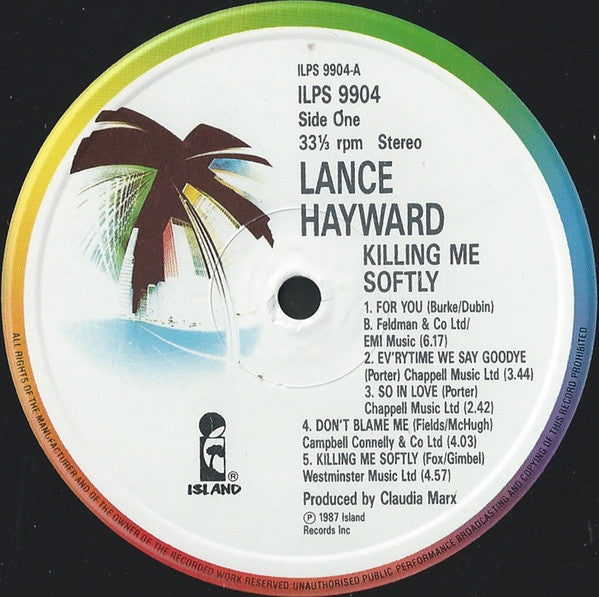Lance Hayward : Killing Me Softly (LP, Album)