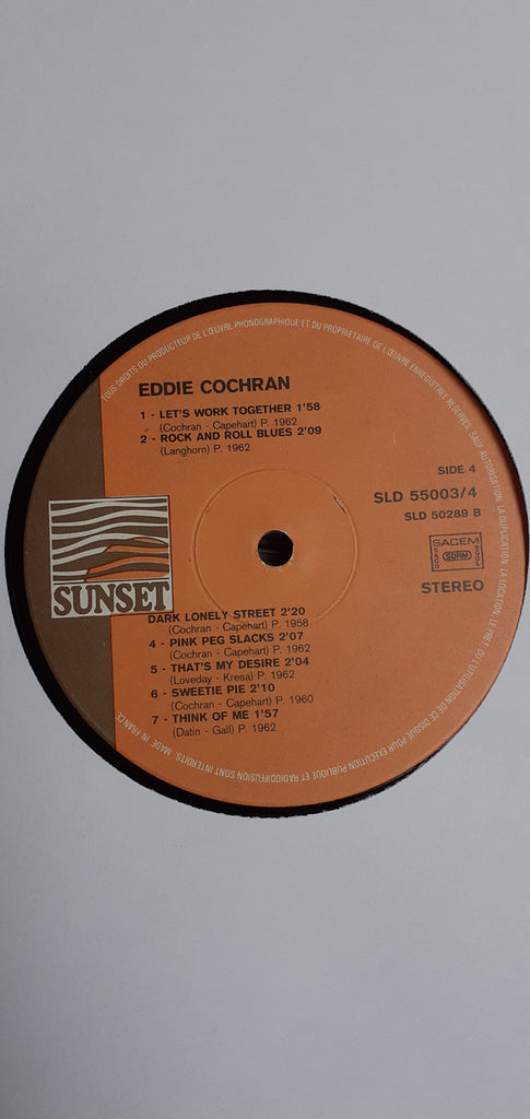 Eddie Cochran : Eddy Cochran (2xLP, Comp)
