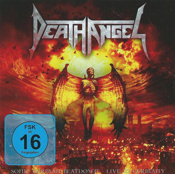 Death Angel (2) : Sonic German Beatdown - Live In Germany (CD, Album + DVD-V, PAL)