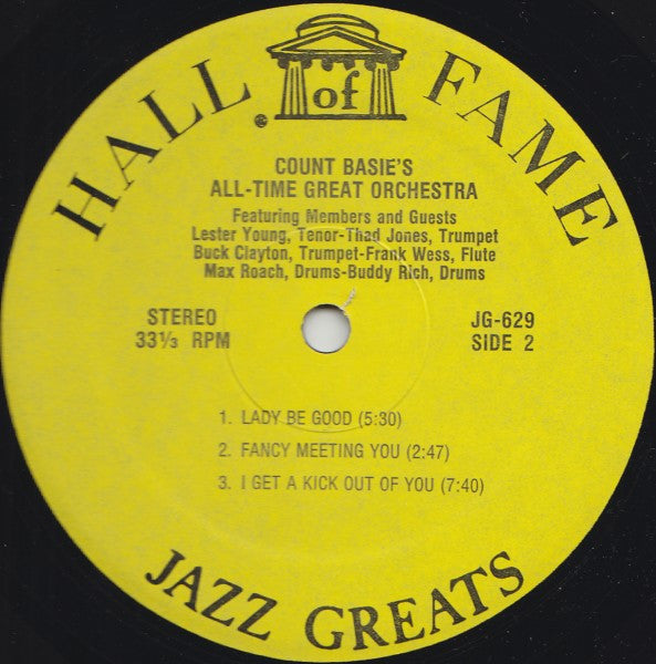 Count Basie : Count Basie With His All-Time Great Orchestra Featuring Members And Guests (LP, Comp)